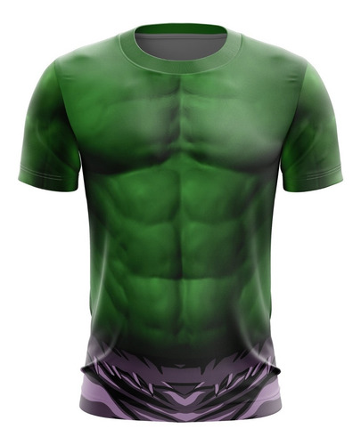 Playera Sublimada Hulk D1 Traje