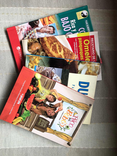 Pack De 4 Libros De Cocina