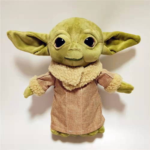 El Mandaloriano Star Wars Bebé Yoda Peluche 30cm Importados