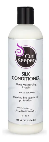 Curl Keeper Acondicionador De Seda Para Cabello Rizado, 12 .