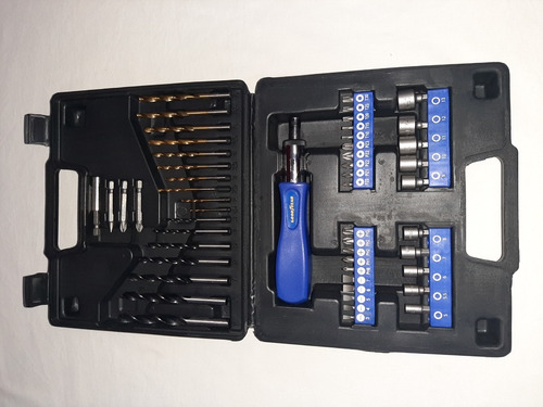 Set Kit Herramientas Good Year 52 Piezas Valija Mechas