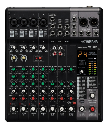 Consola Analógica Yamaha Cmg-10xcv 10 Canales
