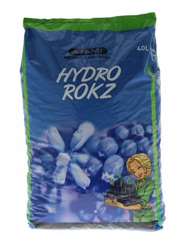 Hydro Rokz Arlita Expandida 8-16 Mm 40 Lts Atami