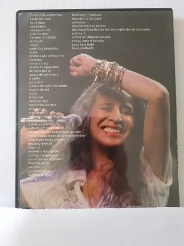 Dvd Maria Bethânia Dentro Do Mar Tem Rio Ao Vivo | Parcelamento