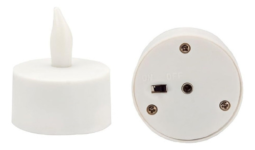 Hero-led Cd-rc-6st-a - Velas Eléctricas Led Recargables, Sin