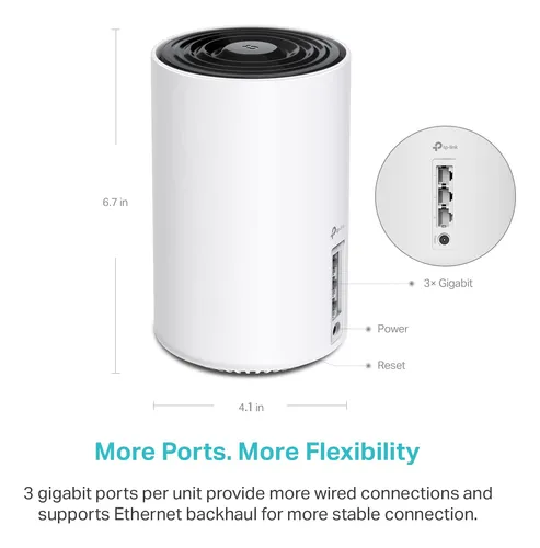 Sistema De Malla Wifi 6e Tp-link Deco Axe5400, Paquete De 1