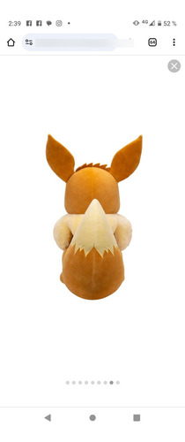Peluche Eevee 50cm (Usado)