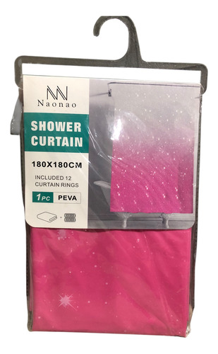 Cortina Para Baño Con Estampado (1 Pieza )