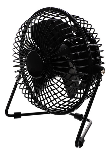 Mini Reloj Led Usb De Escritorio Con Ventilador De Refrigera