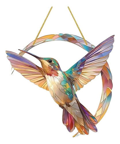 M Atrapasueños Para Ventana De Colibrí Atrapasueños Colibrí