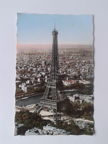 Postal Antigua Torre Eiffel (1963) - Xmh