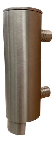 Dispensador Jabón Líquido Vertical Cilíndrico Aya Acero Inox