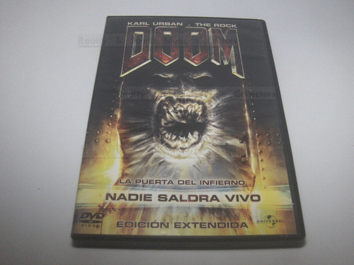 Doom La Puerta Del Infierno Pelicula Dvd The Rock Karl Urban