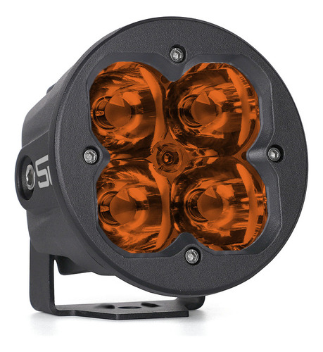 2x Faro Led 3 Pulgadas Sc3 Redondo Spot/profundidad Ambar