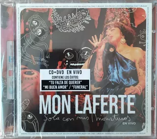 Cd+dvd Mon Laferte - Sola Con Mis Monstruos Obivinilos