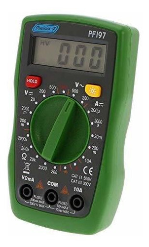Precision Palm Tamaño Multimetro Digital Ac Dc Voltaje