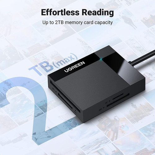 Lector De Tarjetas Sd/tf Ugreen 4 En 1 Usb 3.0 30333