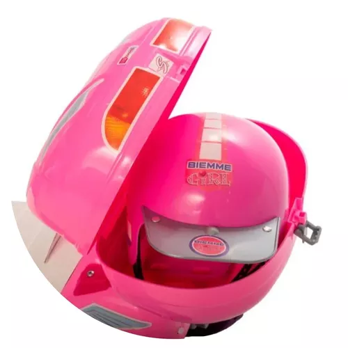 Mini Moto Elétrica Infantil Triciclo Até 35 Kg Rosa Menina