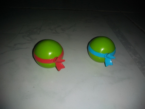 Tmnt Mini Funko Cabeza Leonardo Raphael Tortugas Ninja Origi (Usado)