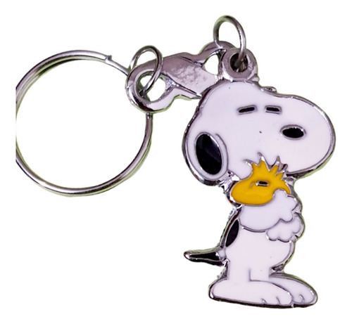 Snoopy Plumita Emilio Precioso Llavero Metalico 1030