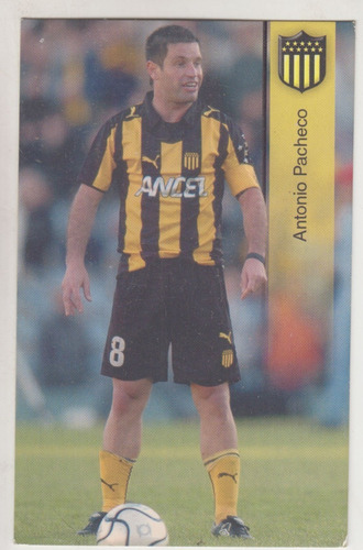 Futbol Tarjeta Idolos Peñarol Antonio El Tony Pacheco 2011 