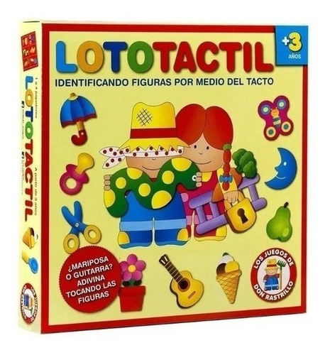 Juego De Mesa Infantil  Loto Tactil  Ruibal 