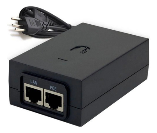 Fonte Injetor Poe Ubiquiti Poe-24-12w 24vdc 12w 0.5a Gigabit