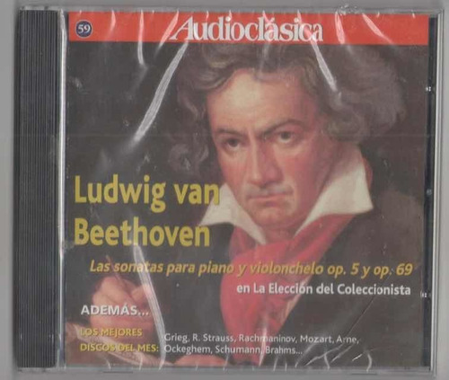 Ludwig Van Beethoven. Las Sonatas. Cd Nuevo. Qqf. Ag.