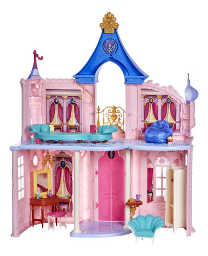 Disney Princess Fashion Doll Castle, Casa De Muñecas De 3.5 