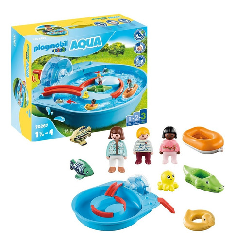 Playmobil 70267 Linea 1 2 3 Aqua Parque Acuático