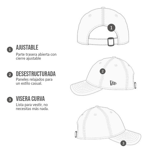 Gorra New Era New York Varios Colores Ajustable Envío Gratis Negro Dorado Ajustable