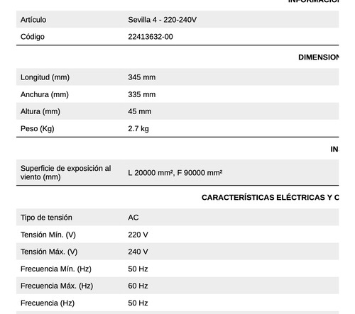 Foco Proyector De Área Asimétrico Professional 150w Disano