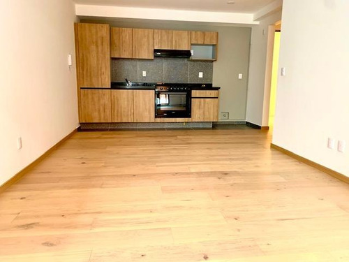 Vía Roma, Rento Departamento Nuevo 62m2, Sala- Comedor, 2 Recámaras, 1.5 Baños, Balcón, Área Para Lavadora-secadora. En Áreas Comunes Alberca, Roof Garden, Coworking, Ludoteca, Gimnasio, Camastros,etc