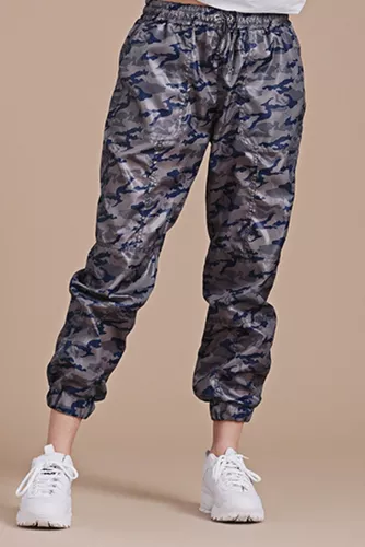 Pantalon Cargo Camuflado Cropped Puño Mujer 36 A 44 Imb | Mercado