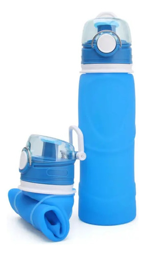 Botella D Agua Plegable 750ml Pra Camping Ciclismo Natación 