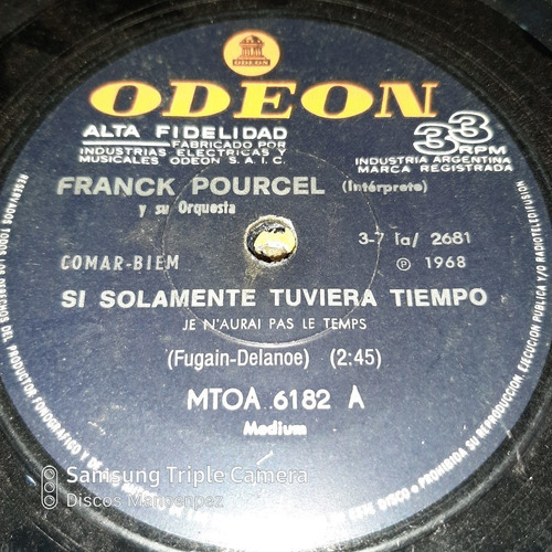 Simple Franck Pourcel Y Su Orquesta Odeon C15