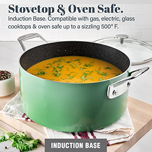 Olla Antiadherente Para Utensilios De Cocina De Granito, Mul