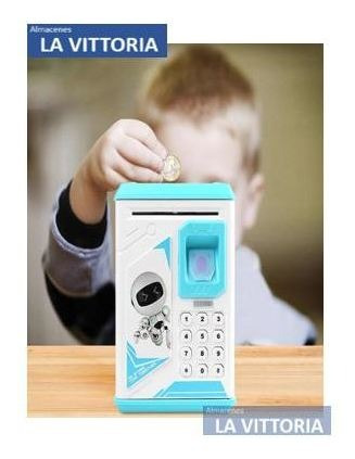Imagen 2 de 5 de Alcancía Digital Infantil Con Código Seguridad