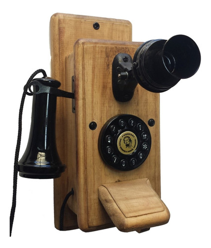Telefone Antigo Retro Vintage Minitel Imbuía