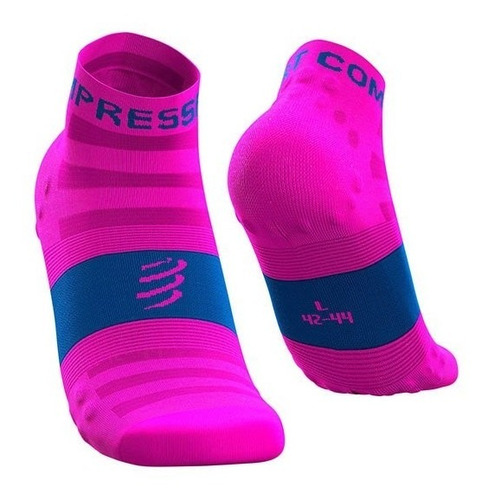 Compressport - Calcetín Run Lo V3 Ultralight Fluor Pink