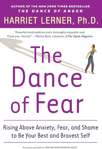 Libro La Danza Del Miedo- Harriet Lerner-inglés