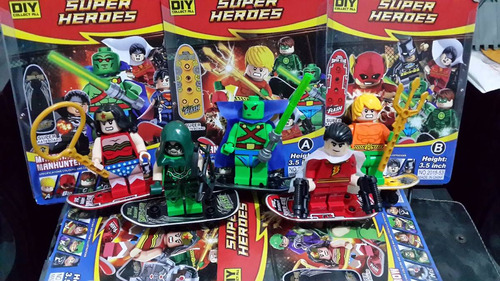 Justice League Lego 9cm