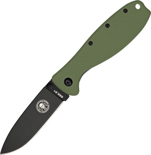 Cuchillo Esse Zancudo Framelock Grn/blk D2