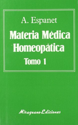 Libro Materia Medica Homeopatica 2 Tomos  De Espanet A  Mira