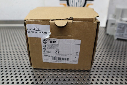 Allen Bradley 194r-c30-1753 Ser A Switch Disconnector Ne Zza