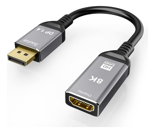 Yiwentec Displayport 1.4 A Hdmi 2.1 Ultra Hd 8k Macho A Hemb