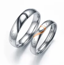 Comprar Alianzas Para Pareja En Acero Real Love Anillos Parejas Boda