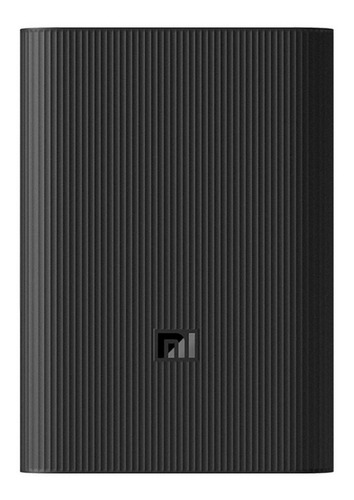 Cargador Xiaomi Mi Power Bank 3 Ultra Compact 10,000 Mah Color Negro