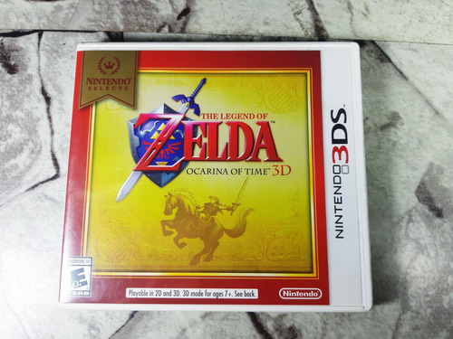 Juego Zelda Ocarina Of Time 3d Nintendo 3ds Usado 