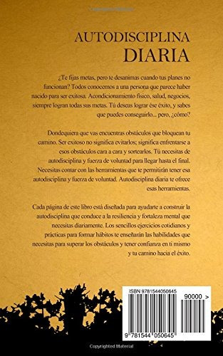 Libro : Autodisciplina Diaria: Habitos Cotidianos Y Ejerc...